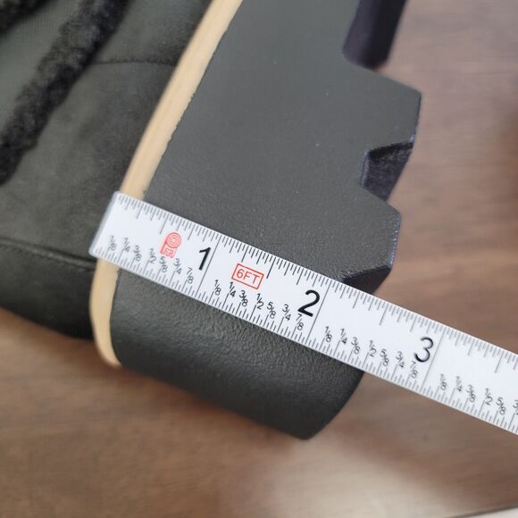 DV by Dolce Vita Vinny Chelsea Boot Womens Size 9 Black Faux Suede Lug Sole - Picture 11 of 13